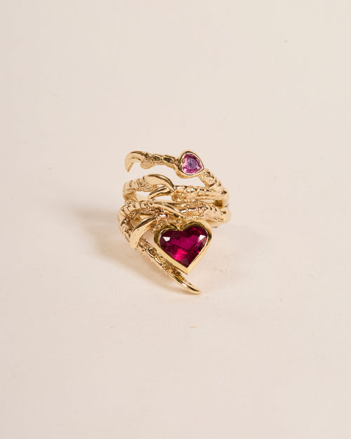 'Bad Taste' Rubellite Heart