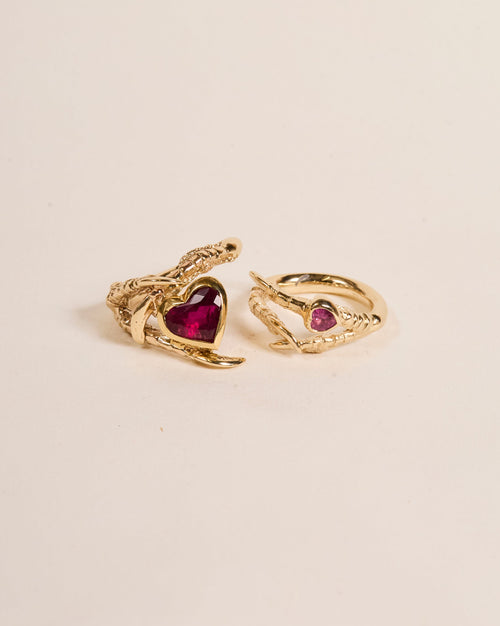 'Bad Taste' Rubellite Heart