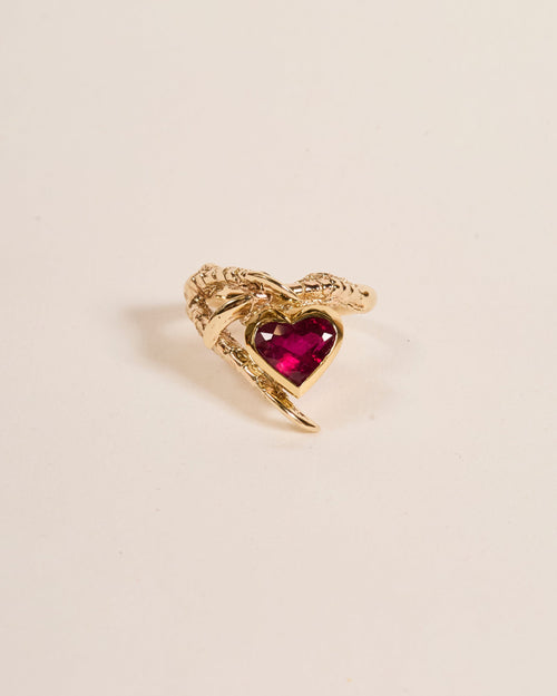'Bad Taste' Rubellite Heart