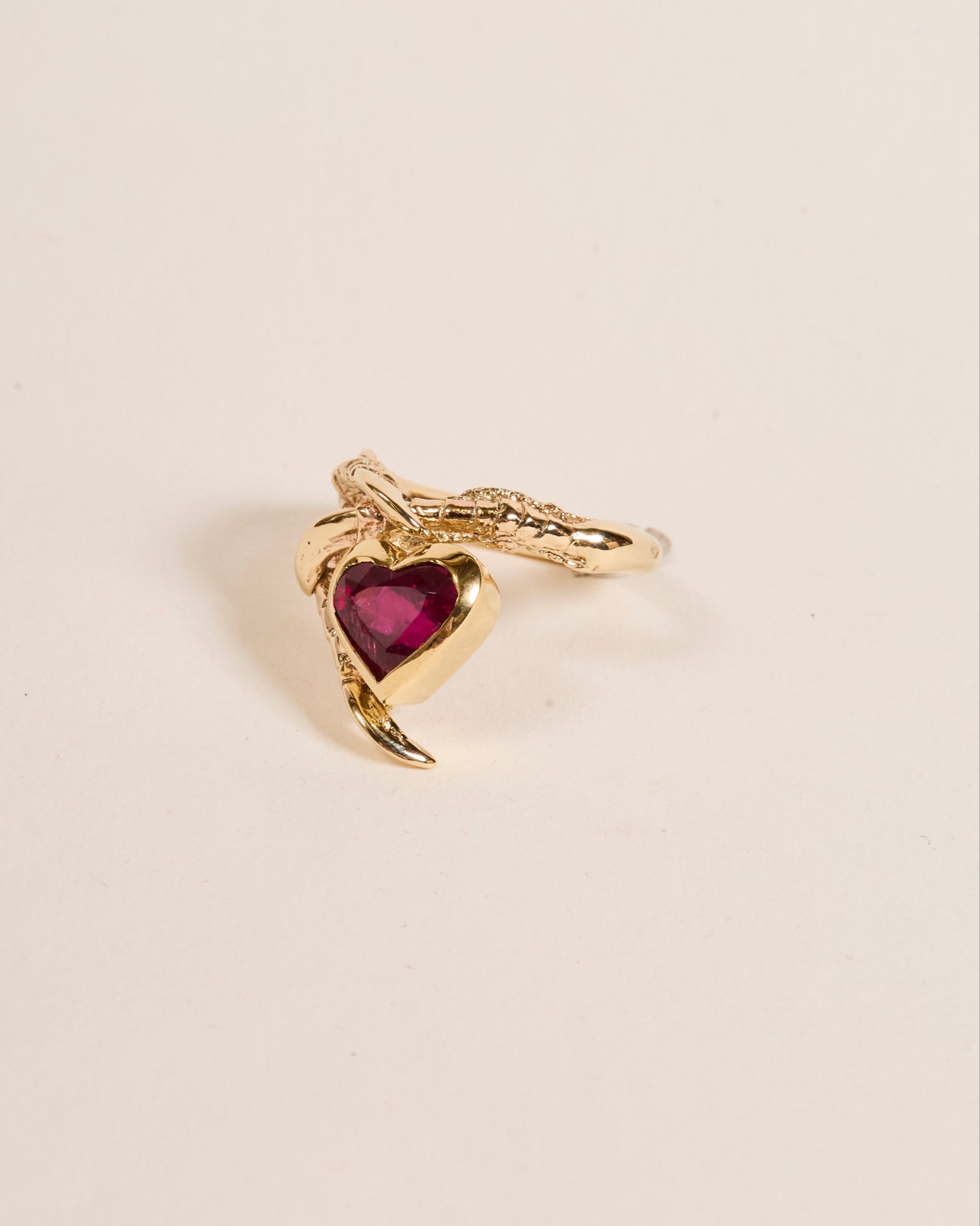 'Bad Taste' Rubellite Heart