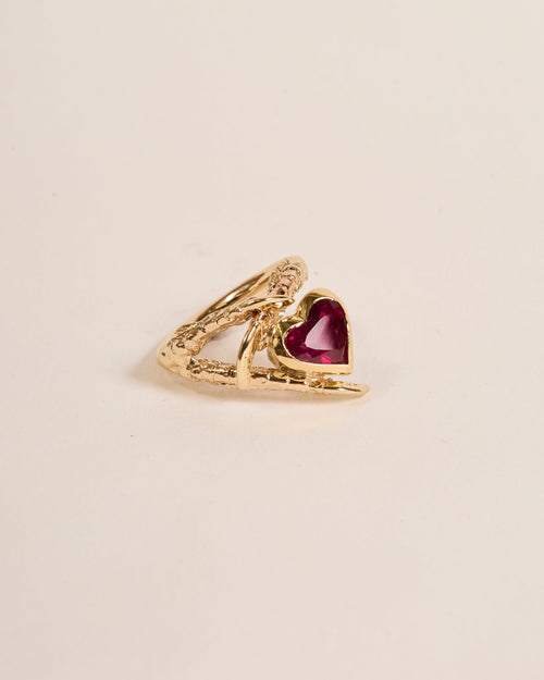 'Bad Taste' Rubellite Heart