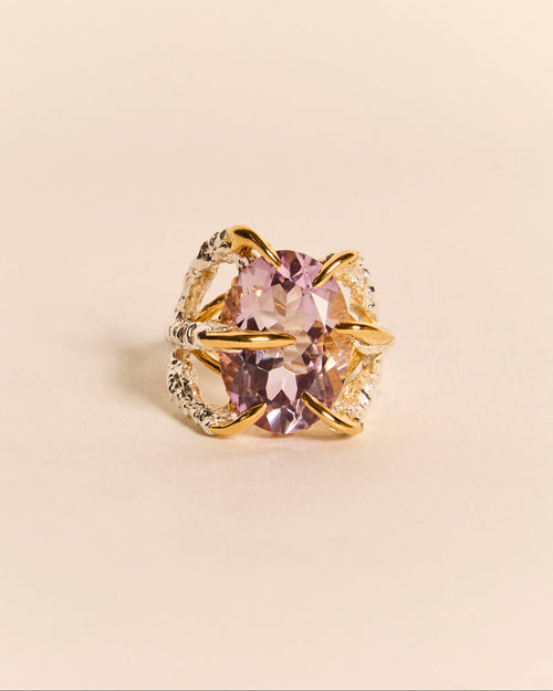 Amethyst Deborah Ring