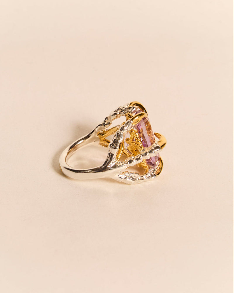 Amethyst Deborah Ring