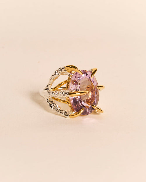 Amethyst Deborah Ring