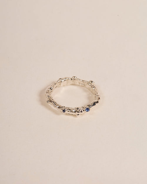 Blobby Eternity Blue Sapphire Warts