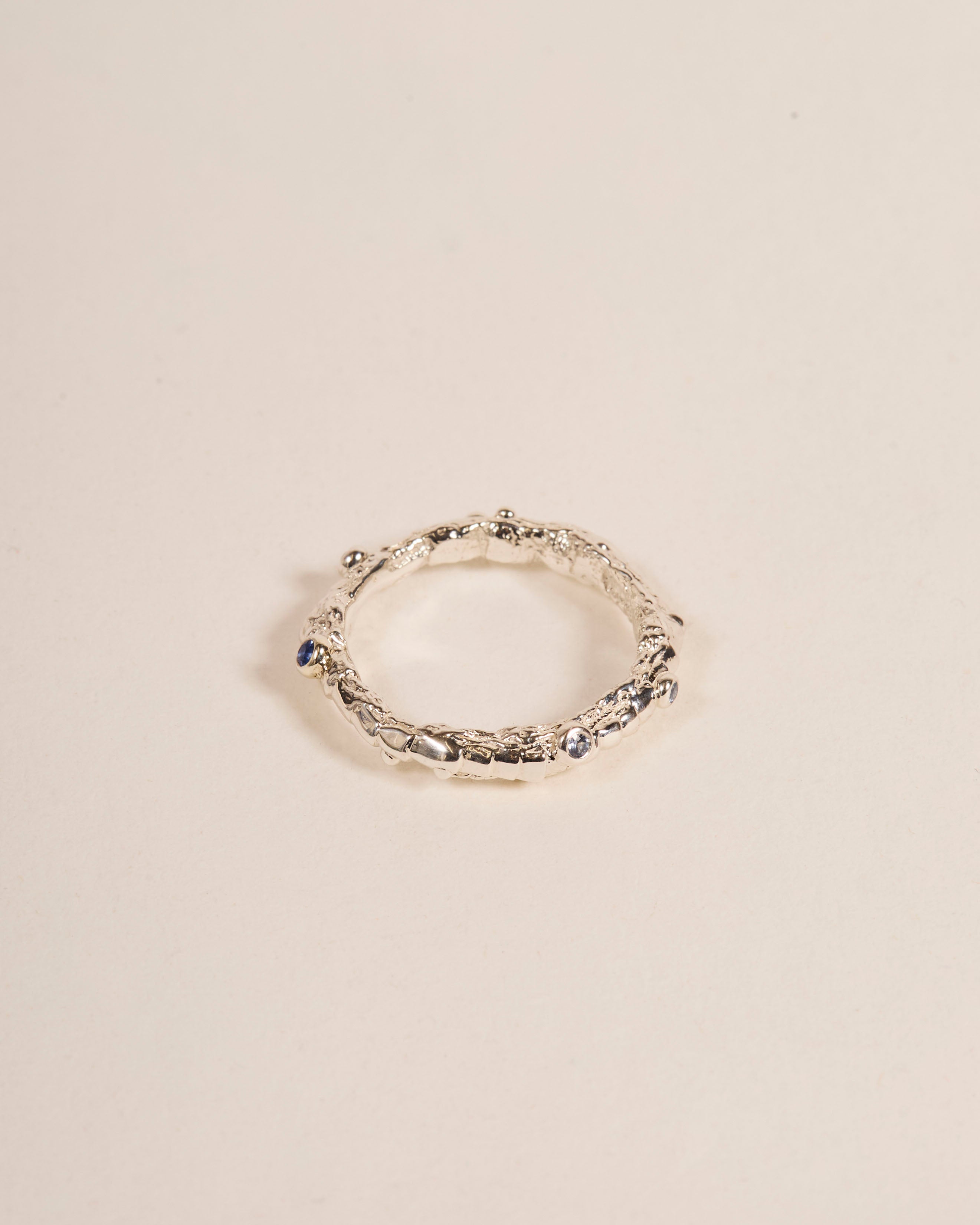 Blobby Eternity Blue Sapphire Warts