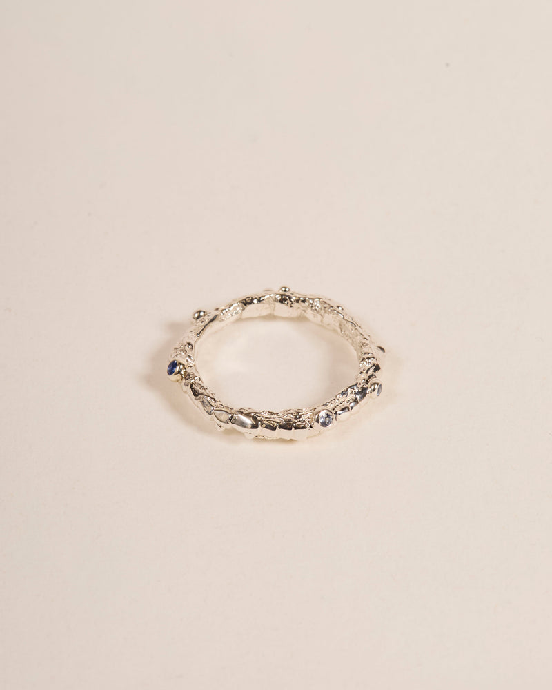 Blobby Eternity Blue Sapphire Warts