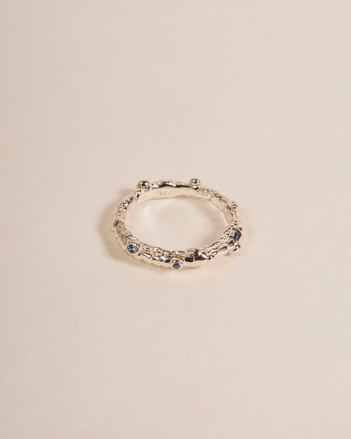 Blobby Eternity Blue Sapphire Warts