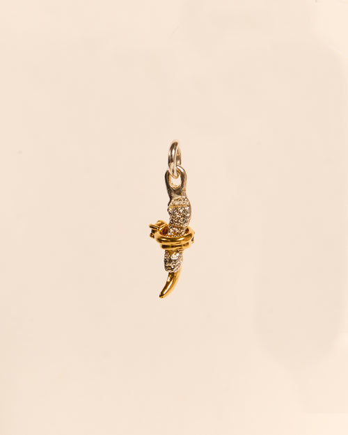 Claw Charm with Mini Rings