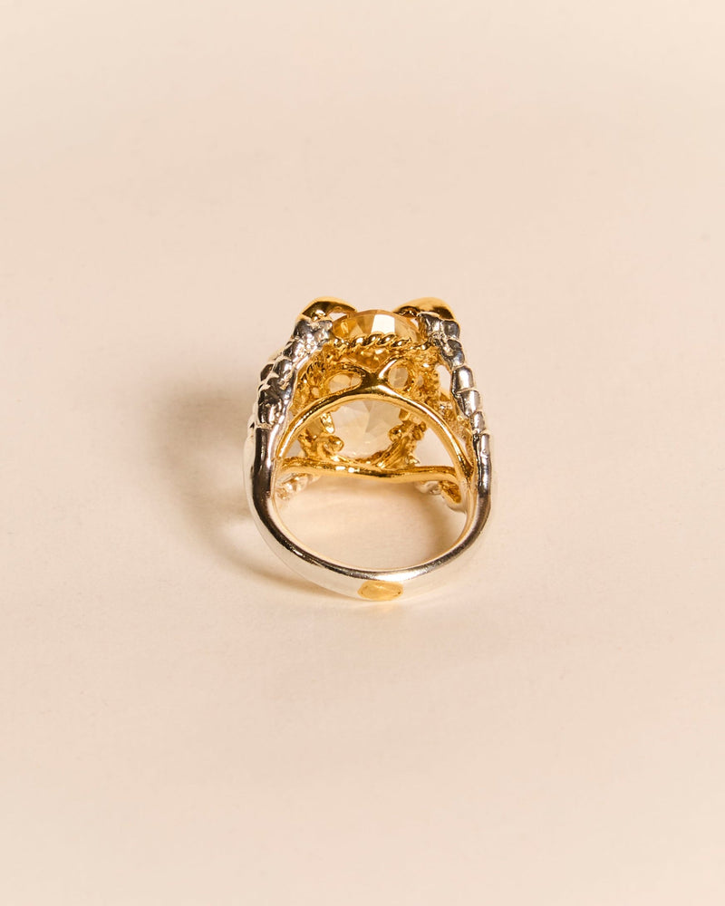 Citrine Deborah Ring