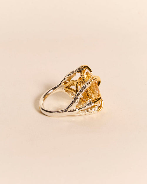 Citrine Deborah Ring