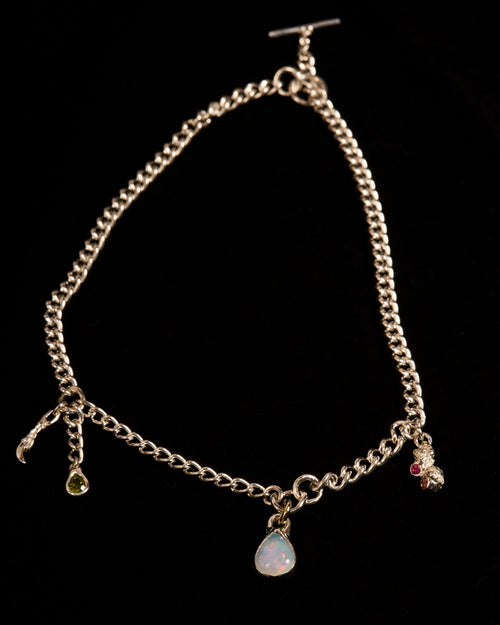 Opal Dripping Necklace