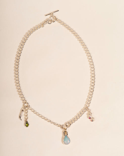 Opal Dripping Necklace