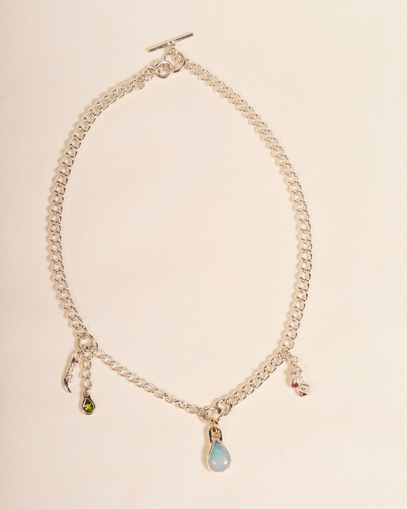 Opal Dripping Necklace