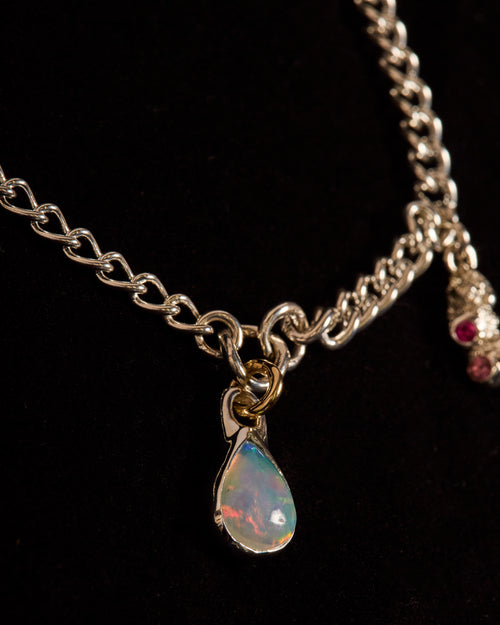 Opal Dripping Necklace