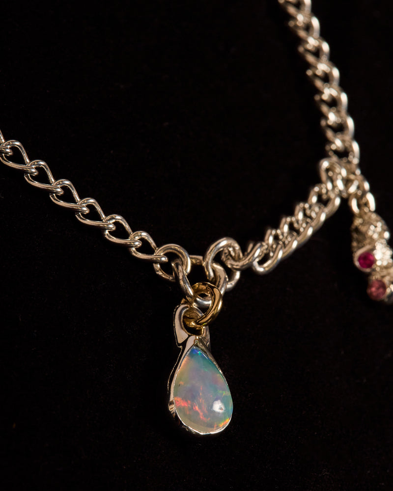 Opal Dripping Necklace