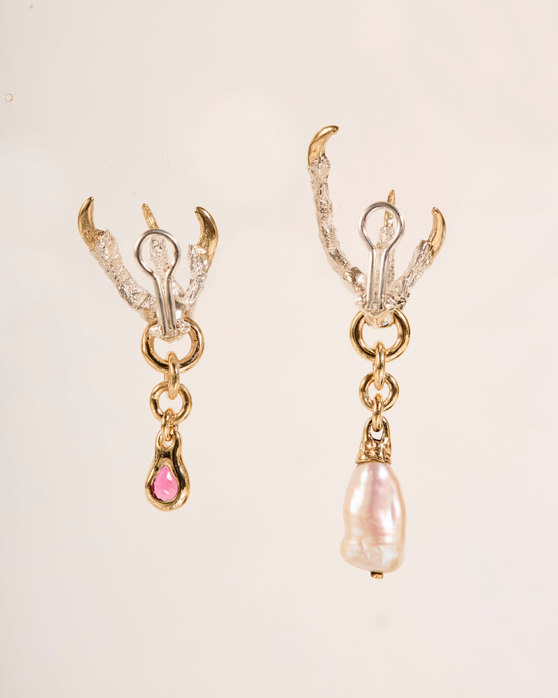 Drip and Stigmata Pearl Earrings 2025