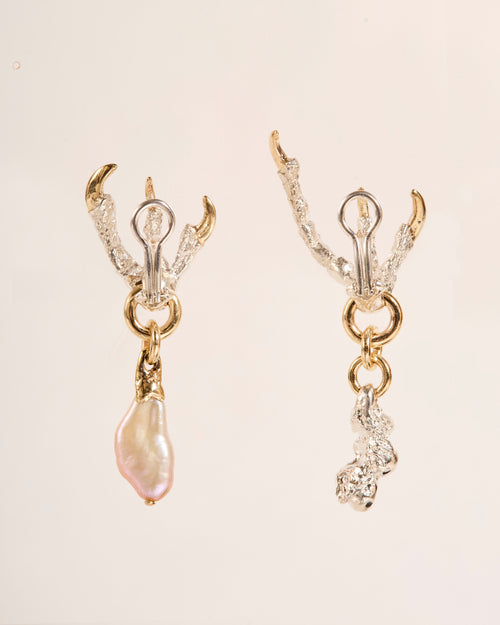 Stigmata Pearl and Diamond Encrusted Nugget