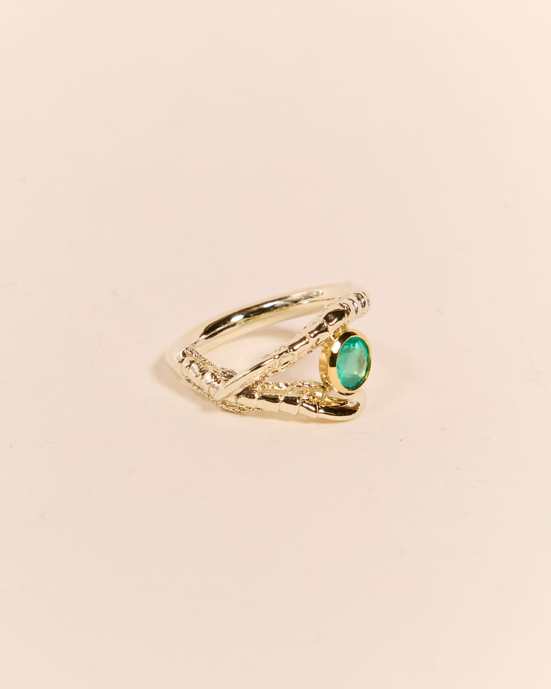 Emerald Orb Ring 2024