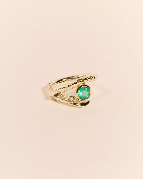Emerald Orb Ring 2024