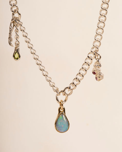 Opal Dripping Necklace