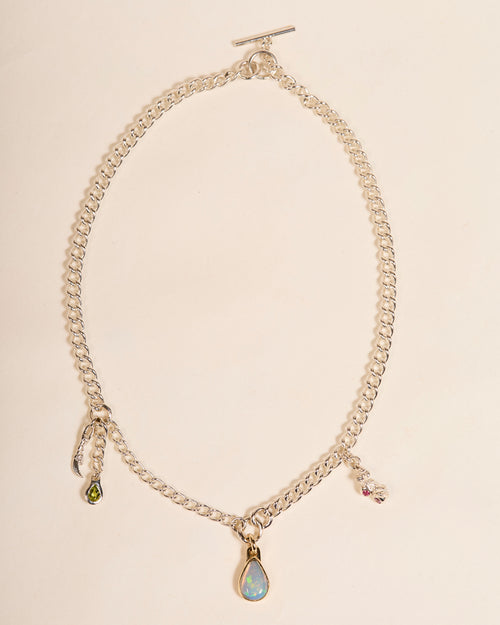 Opal Dripping Necklace