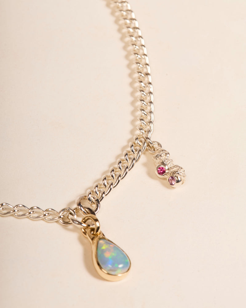 Opal Dripping Necklace