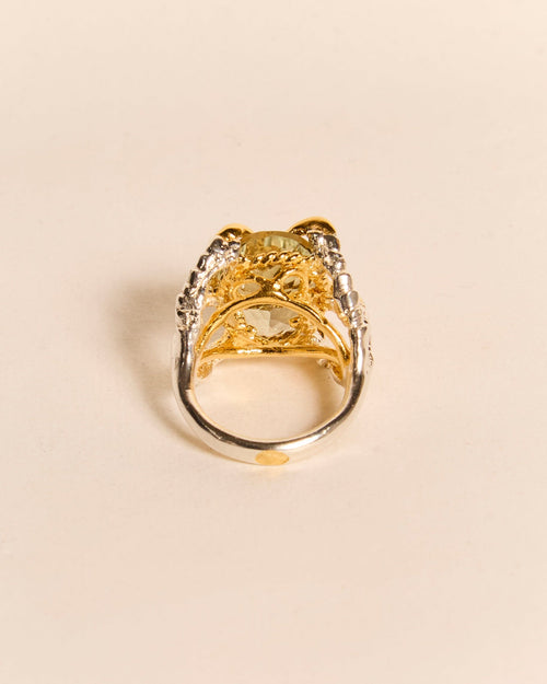 Green Quartz Deborah Ring