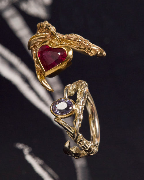 'Bad Taste' Rubellite Heart