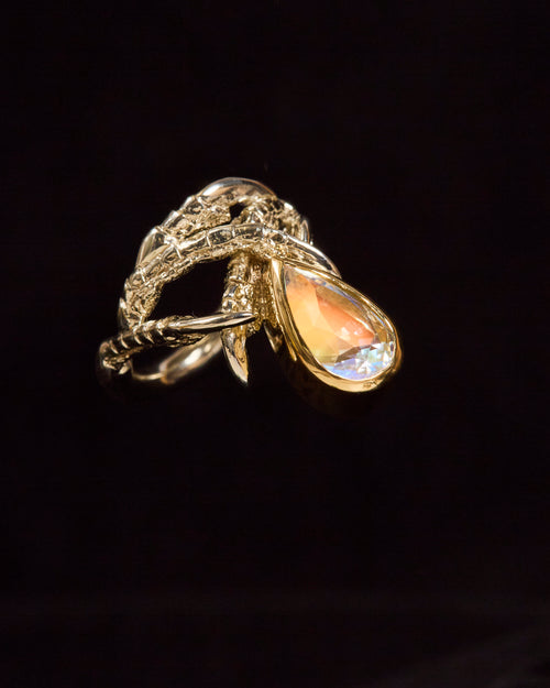 Haunted Moonstone Teardrop