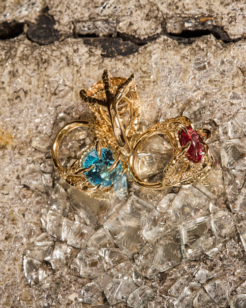 Swiss Blue Topaz Deborah Ring