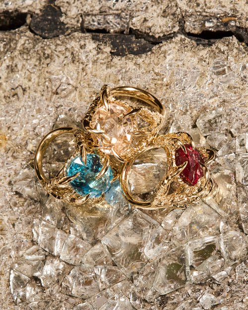 Swiss Blue Topaz Deborah Ring