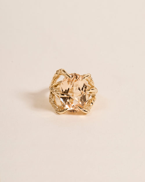 Morganite Deborah Ring