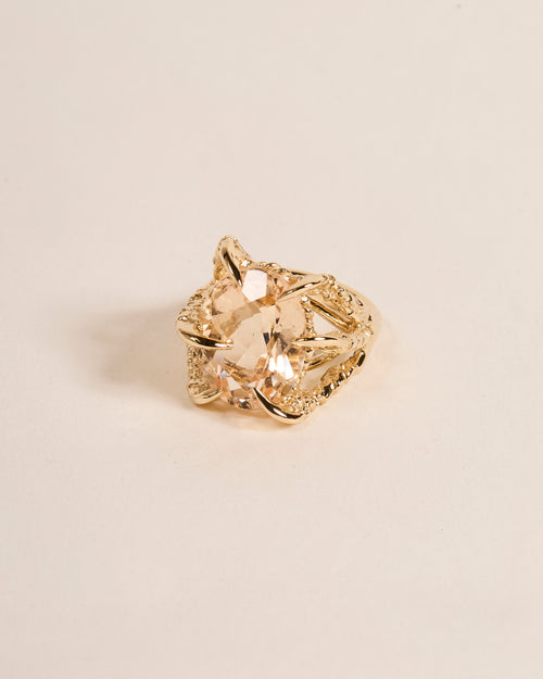 Morganite Deborah Ring