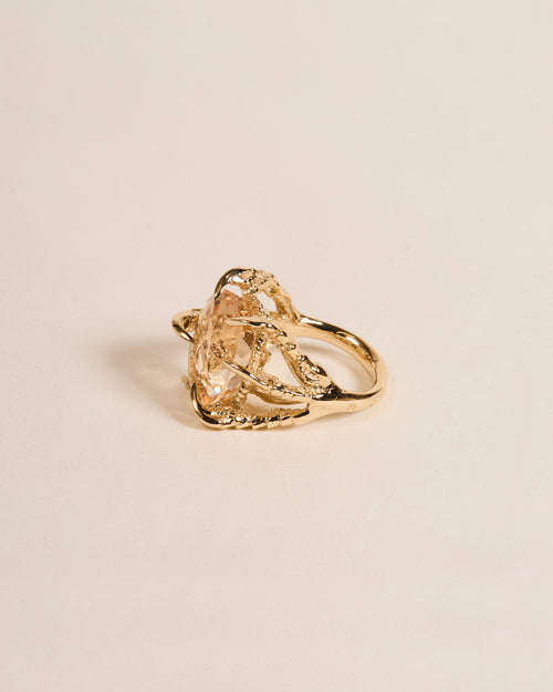 Morganite Deborah Ring