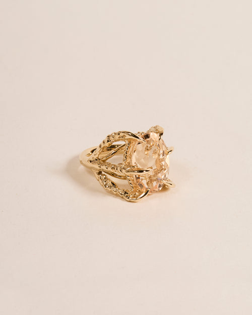 Morganite Deborah Ring