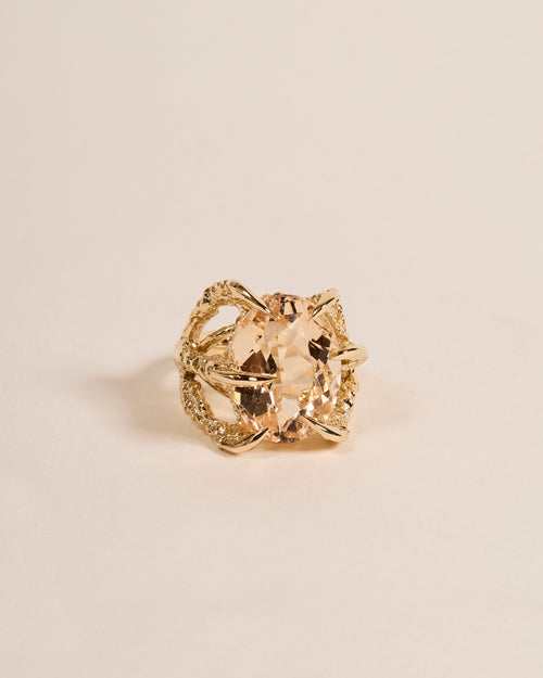 Morganite Deborah Ring