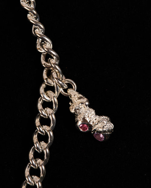 Opal Dripping Necklace with Morganite