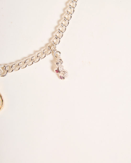 Opal Dripping Necklace with Peridot