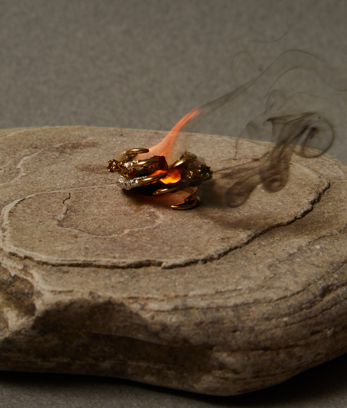 Pigeon Grasp with Mini Rings