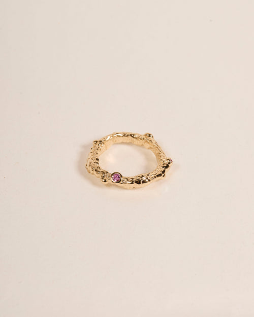 Blobby Eternity Pink Sapphire Warts