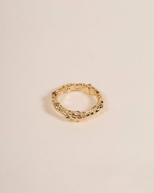 Blobby Eternity Pink Sapphire Warts