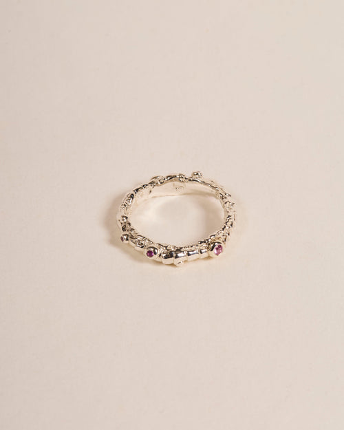 Blobby Eternity Pink Sapphire Warts