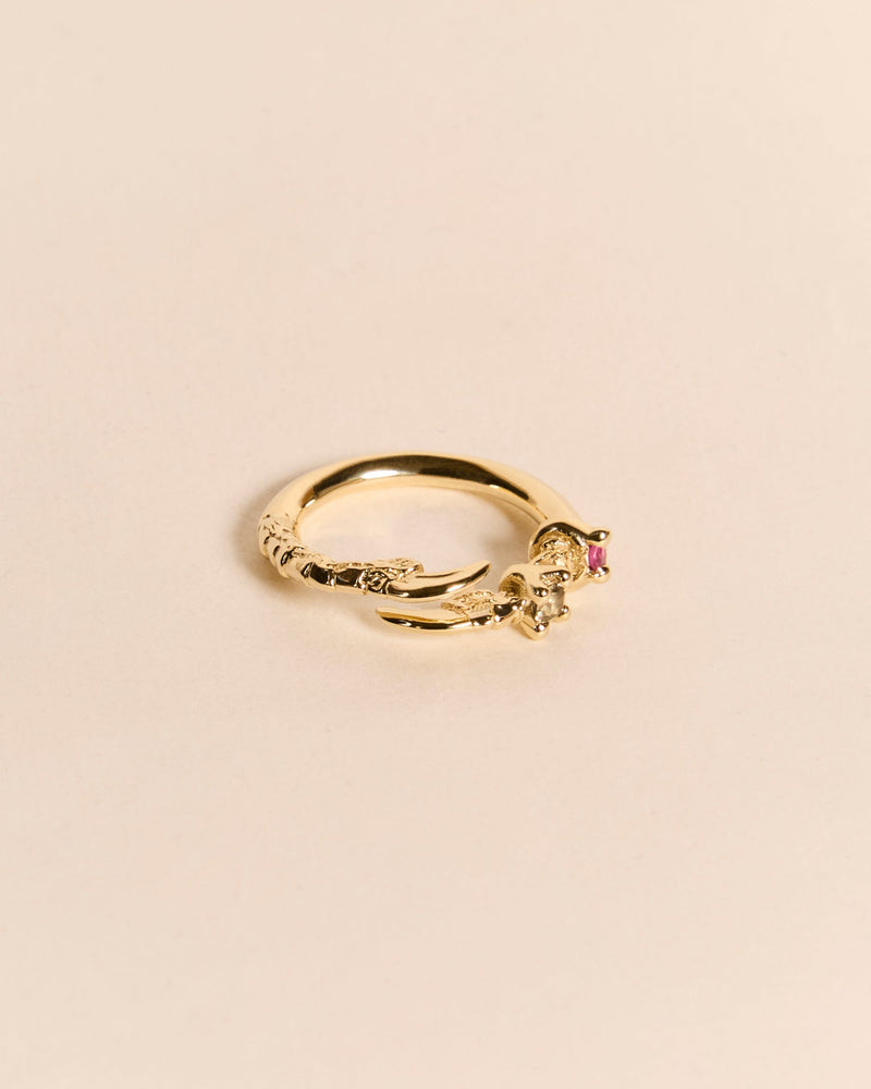 Single Claw Princess Ring