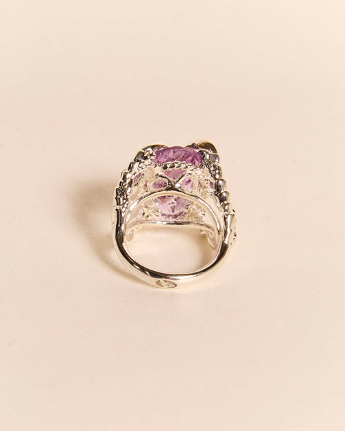 Amethyst Deborah Ring
