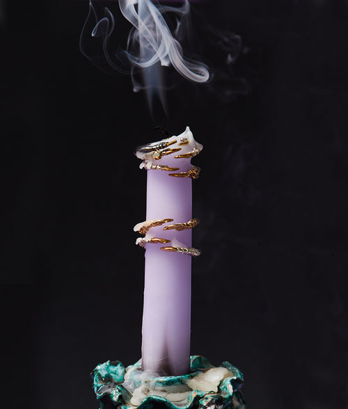 Single Claw with Opal Mini Ring