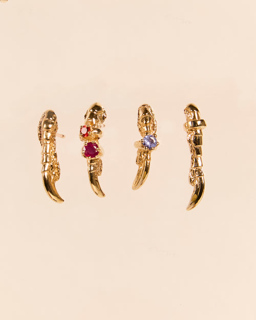 Irregular Claw Stud Set