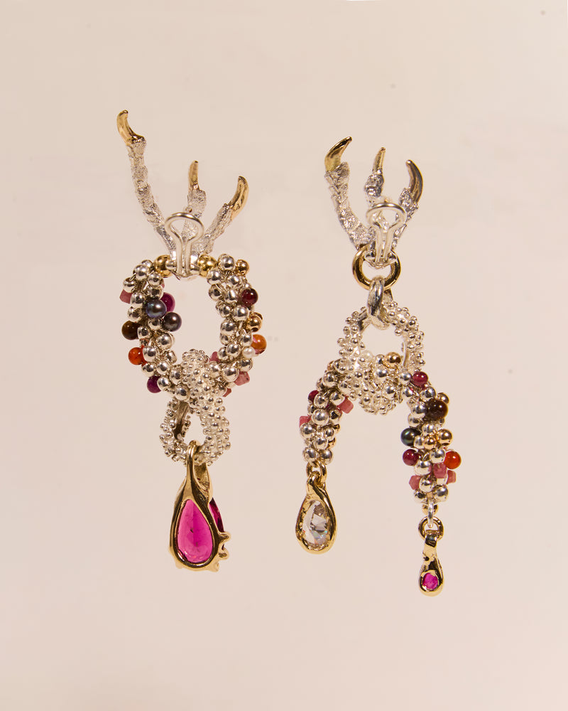 Mouldy Chain Earrings Dripping 2024
