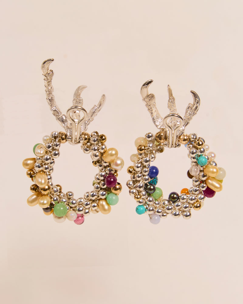 Mouldy Door Knocker Earrings 2024