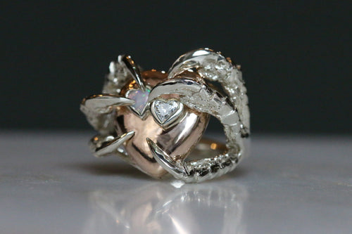 Otis Wolf and Dee's Ashes Ring 2020